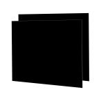DARENYI акриловая пластина чёрный толщина 1mm 2 листов A3 размер 420 x 297mm акрил чёрный a3 акрил панель защитная плёнка имеется картина,DI