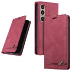 UnivoColors Sony Xperia 1 V(SO-51D/SOG10) блокнот type кейс высококлассный кожзаменитель подставка функция карта место хранения магнит тип T