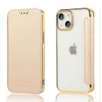 MuZiF iPhone14 для блокнот type кейс прозрачный высококлассный .PU кожа ударопрочный .. износостойкость 14 для все защита ударопрочный, карта место хранения, покрытие легкий I f