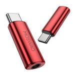 MOSWAG USB C из 3.5mm Jack,Typc C из 3.5mm Aux наушники адаптор,USB C из Aux аудио цинк сплав adap
