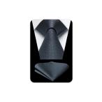 [HISDERN] бизнес галстук мужской формальный галстук серый pocket square комплект бренд высококлассный .. день совершеннолетия День отца HC-06