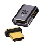 NFHK 90 раз левый угол магнитный 8K Type-A HDMI 2.1 мужской - женский распорка видео адаптор ноутбук HDTV для, NF-