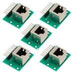 PENGLIN 5 шт RJ45 modular изменение основа доска 8 булавка модульный разъем RJ45 коннектор Ben do булавка имеется 