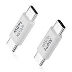 Duttek 40Gbps USB-C мужской мужской адаптер,PD140W USB Type-C изменение адаптер, USB модель C мужской мужской коннектор ada