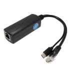 REVODATA 2.5G модель C PoE сплиттер 5V/2.4A,48V PoE из USB-C 5V/2.4A 12W мощность,2.5G