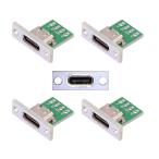 CY коннектор 5 шт / комплект DIY OEM модель C женский гнездо коннектор panel крепление модель PC панель 24 булавка USB 2.
