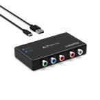 Portta аналог компонент RGB ввод to HDMI мощность изменение конвертер, 5 RCA YPbPr to HDMI Video C