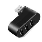 LeTradeJP USB ступица 3 порт USB2.0 combo ступица автобус энергия вращение возможность usb ступица USB порт повышение высокая скорость usb ступица compact легкий 