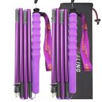 KHEALING треккинг paul (pole) карбоновый складной продажа [ супер-легкий 110g/120g/130G] уголь элемент волокно альпинизм paul (pole) 5.2 шт. комплект 110/1