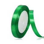 10mm зеленый лента длина 23 метров атлас лента подарок упаковка webbing цветок букет упаковка день рождения . свадьба. оборудование орнамент ручная работа лента he