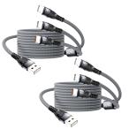 SIQIWO USB A - USB C кабель [3.1A/1.2M/2 упаковка ],QC 3.0 USB модель C внезапный скорость зарядка сплиттер код,3