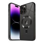 Eisuiyi iPhone 16Pro для прозрачный мягкий чехол magsafe соответствует TPU металлизированный обработка тонкий объектив защита ударопрочный iPhone 