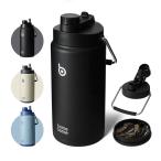 BOTTLE BOTTLE фляжка 2 литров большая вместимость Jug 2L нержавеющая сталь вакуум изоляция теплоизоляция термос соломинка имеется спорт бутылка перевозка прямой ..a