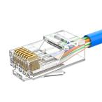 MOGOOD RJ45 коннектор 50 упаковка Cat 6 RJ45 коннектор не .. modular штекер (Cat 6 коннектор /RJ 45 modular штекер /i-sa