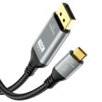 Angusplay 16K USB-C DisplayPort изменение кабель 2M 8K 40Gbps Thunderbolt 4/3 Type-C