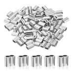  тросик рукав тросик трос рукав 100 штук входит 8 знак type 1.5mm aluminium зажим труба высокая интенсивность алюминиевый выдерживающий коррозия 8 знак type ... машина соответствует ..