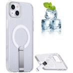 YUZOR for iPhone 13 кейс охлаждающий .. сетка смартфон кейс MagSafe соответствует подставка имеется iPhone 13 покрытие предотвращение скольжения 