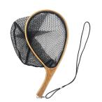 PRO FISHING рыболовная сеть маленький из дерева искривление рисунок ..(s-39cm) Raver сеть легкий fly рыбалка сачок .. рыбалка форель 