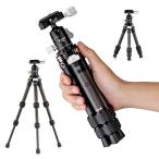 Fotopro �J�[�{���O�r �~�j �y��390g �ω׏d5kg 360���_��t �N�C�b�N�����[�X P-2mini+P-2H �u���b�N