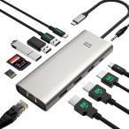 usbdo King стойка type-c ступица hdmi повышение usb-c hubdo King стойка 3 экран мощность мульти- монитор hdmi