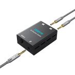 SGEYR 3.5mmステレオオーディオスイッチャーは、3.5mmオーディオケーブルとともに、1入力2出力または2入力1出力をサポートしており、PC、