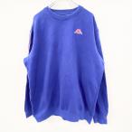 ショッピングkappa 古着 used　90s〜　Kappa　カッパ　スウェット/トレーナー　ヴィンテージ　刺繍ロゴ　青　ブルー　XXXLサイズ