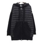 モンクレール MAGLIA CARDIGAN マグリア ダウン 切替 パーカー 84512 00 809AB メンズ ブラック MONCLER 中古 【アパレル・小物】