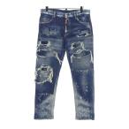 ディースクエアード デストロイクラッシュ デニムパンツ メンズ DSQUARED2 中古 【アパレル・小物】