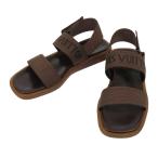 ルイヴィトン ビーチサンダル ラバー メンズ ブラウン LOUIS VUITTON 中古 【アパレル・小物】