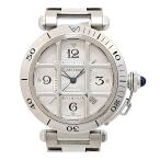 カルティエ パシャ グリッド 38mm W31040H3 自動巻き ステンレススティール メンズ CARTIER 中古 【時計】