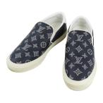  Louis Vuitton Toro katero линия монограмма чернила туфли без застежки мужской темно-синий LOUIS VUITTON б/у [ одежда * мелкие вещи ]