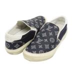 Louis Vuitton Toro katero линия монограмма чернила туфли без застежки мужской темно-синий LOUIS VUITTON б/у [ одежда * мелкие вещи ]