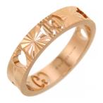 ショッピングau グッチ アイコン スター リング #10 Au750 (K18PG) レディース GUCCI [美品] 中古 【ジュエリー】