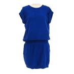 エルメス ニット ショートスリーブ ワンピース レディース ブルー HERMES 中古 【アパレル・小物】