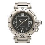 カルティエ パシャ シータイマー W31077M7 自動巻き ステンレススティール メンズ CARTIER 中古 【時計】