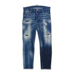ショッピングディースクエアード ディースクエアード Skinny Dan Jean スキニー デニムパンツ S74LB0517 メンズ ブルー DSQUARED2 中古 【アパレル・小物】