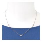 ティファニー バイザヤード ネックレス 3P PT950 レディース TIFFANY&amp;Co. [美品] 中古 【ジュエリー】