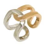 ショッピングau ピアジェ ポセション リング コンビ #52 Au750 (K18WG K18YG) レディース PIAGET 中古 【ジュエリー】