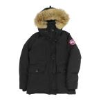 カナダグース CHARLOTTE PARKA シャーロット パーカ ダウンコート 2300JL レディース ブラック CANADA GOOSE 中古 【アパレル・小物】