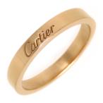 カルティエ Cドゥ カルティエ ウェディング リング #54 B4087254 Au750 (K18PG) ユニセックス CARTIER [美品] 中古 【ジュエリー】