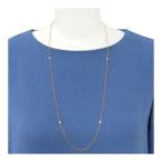 ティファニー バイザヤード ネックレス 6Pダイヤモンド 750 (K18YG) レディース TIFFANY&Co. [美品] 中古 【ジュエリー】