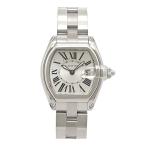 カルティエ ロードスター SM W62016V3 クオーツ ステンレススティール レディース CARTIER 中古 【時計】