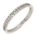 グッチ インフィニティ ダイヤモンド リング #13 Au750 (K18WG) レディース GUCCI [美品] 中古 【ジュエリー】