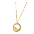 ティファニー エターナル サークル ネックレス 750 (K18YG) レディース TIFFANY&amp;Co. 中古 【ジュエリー】