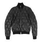 ショッピングディースクエアード ディースクエアード レザー ダウンジャケット メンズ ブラック DSQUARED2 中古 【アパレル・小物】