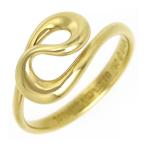 ティファニー オープン ウェーブ リング #10 750 (K18YG) レディース TIFFANY&amp;Co. [美品] 中古 【ジュエリー】