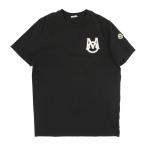モンクレール SS TSHIRT ロゴ Tシャツ 8C000 34 8390T メンズ ブラック MONCLER 中古 【アパレル・小物】