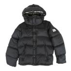 ショッピングバーバリー バーバリー デタッチャブルスリーブ フーデッド ダウンジャケット 8018731 メンズ ブラック BURBERRY 中古 【アパレル・小物】