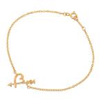 ショッピングティファニー ティファニー グラフィティ ハート＆アロー ブレスレット #16.5 Au750 (K18PG) レディース TIFFANY&Co. 中古 【ジュエリー】