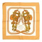 エルメス カレ 45 Brides de Gala ブリッド ドゥ ガラ ユニセックス オレンジ HERMES 中古 【アパレル・小物】
